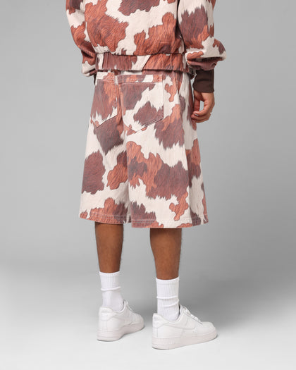 Hide Jorts Cowhide