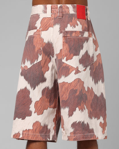 Hide Jorts Cowhide