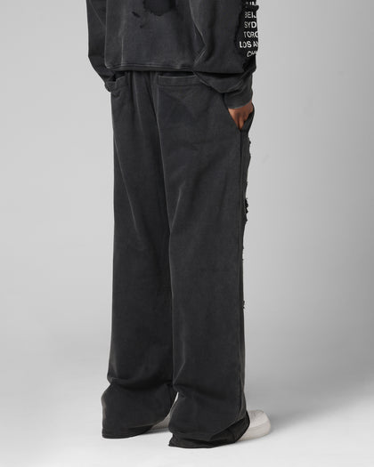 Destruction Sweatpants Black