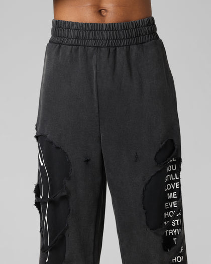 Destruction Sweatpants Black