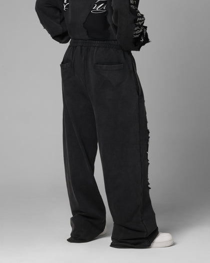 Destruction Sweatpants Black