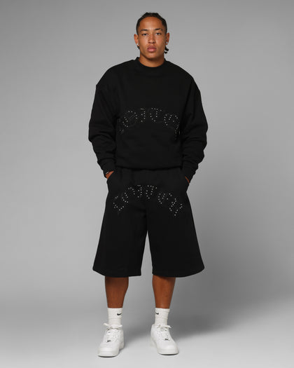 Destruct Sweat Shorts Black