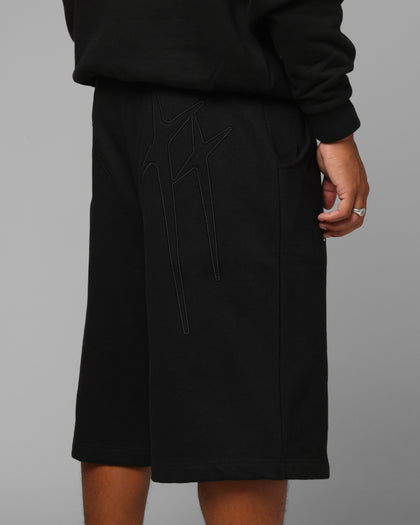 Destruct Sweat Shorts Black