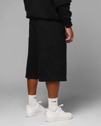 Destruct Sweat Shorts Black