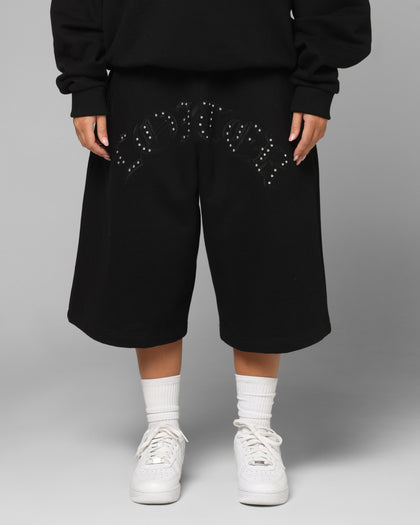 Destruct Sweat Shorts Black