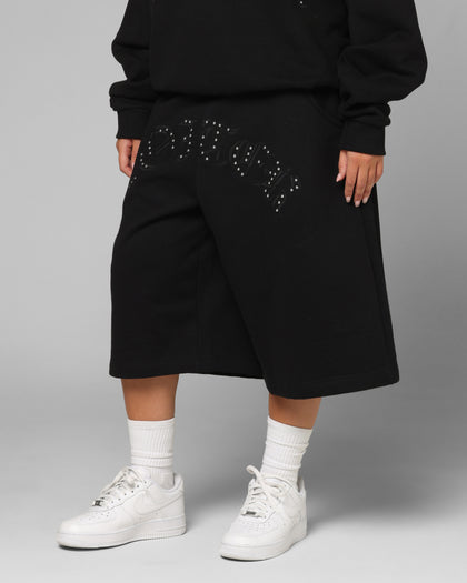 Destruct Sweat Shorts Black