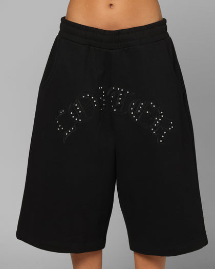 Destruct Sweat Shorts Black