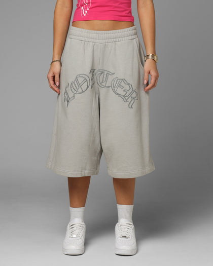 Destruct Sweat Shorts Grey
