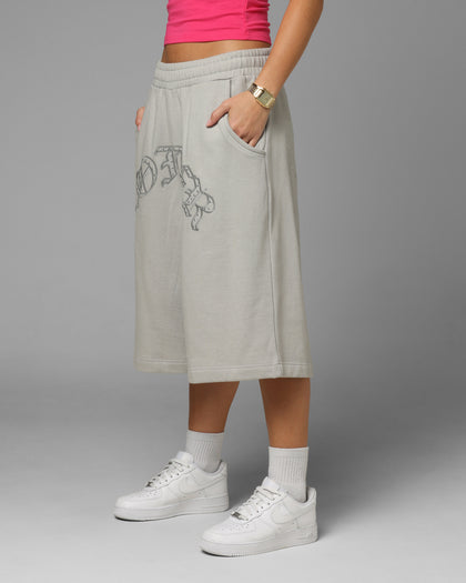 Destruct Sweat Shorts Grey