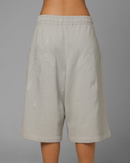 Destruct Sweat Shorts Grey