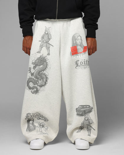 Holy Flame Sweatpants Grey