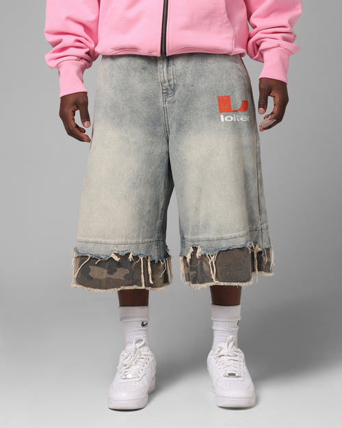 Oil Rig Denim Jorts Blue Wash