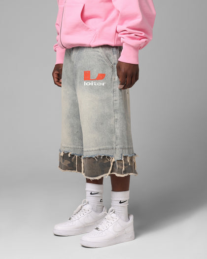Oil Rig Denim Jorts Blue Wash