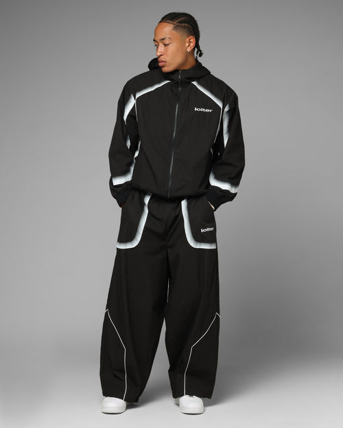 Spray Day Trackpants Black