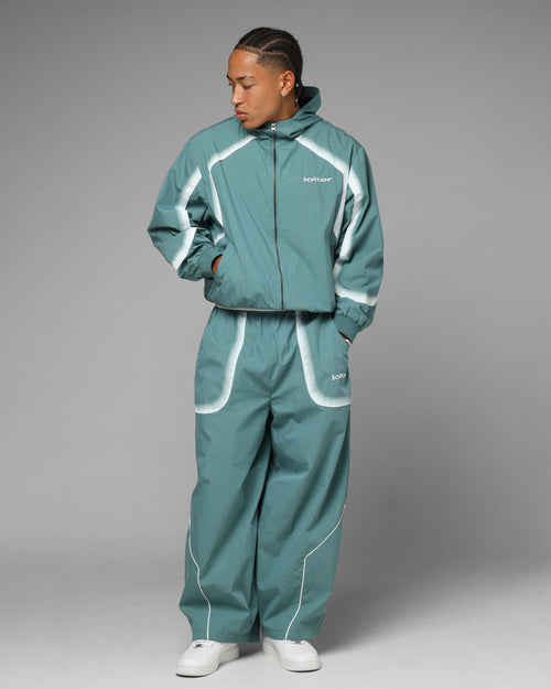 Spray Day Trackpants Teal