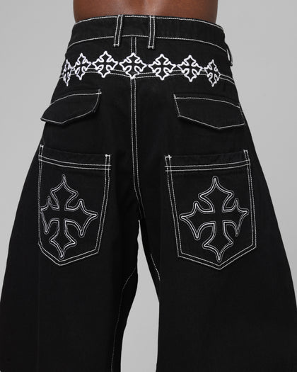 Biker Raver Jeans Black