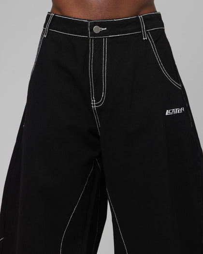 Biker Raver Jeans Black