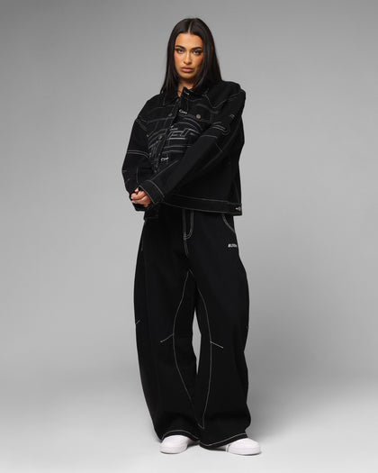 Biker Raver Jeans Black