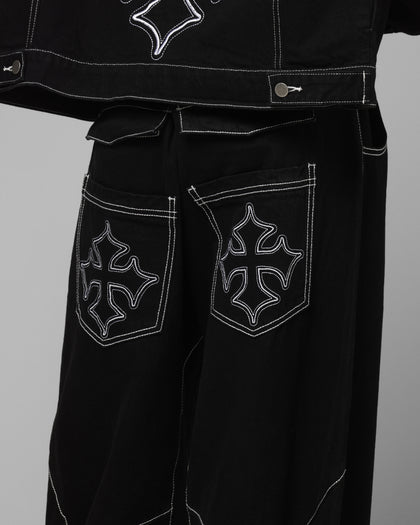 Biker Raver Jeans Black