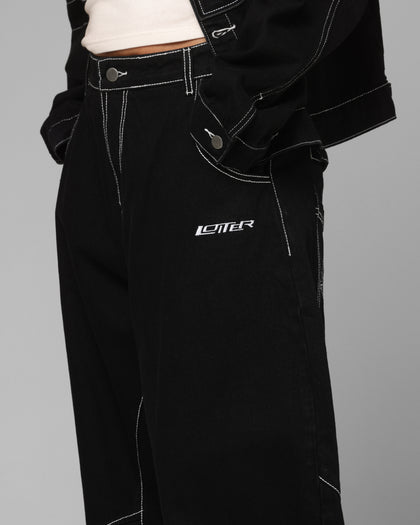 Biker Raver Jeans Black