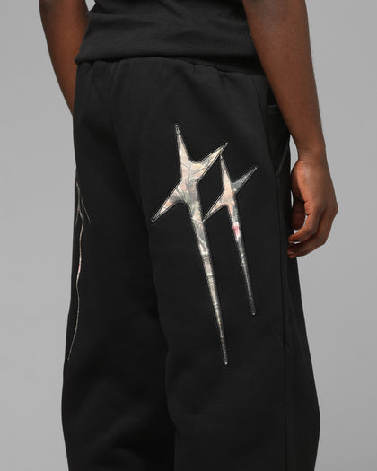 Premium Hybrid Sweat Pants Black/Camo