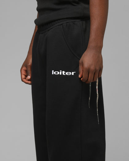 Premium Hybrid Sweat Pants Black/Camo