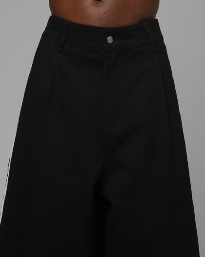Lace Jorts Black