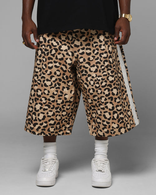 Lace Jorts Leopard