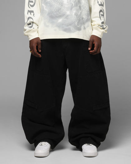 Utility Work Pants Black