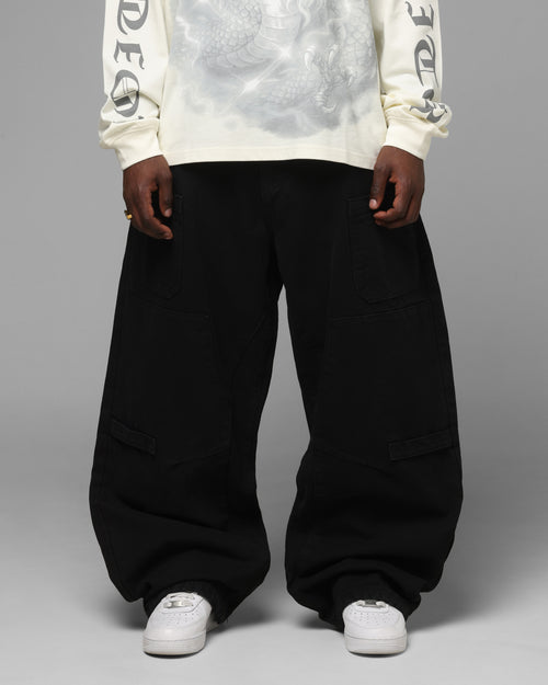 Utility Work Pants Black