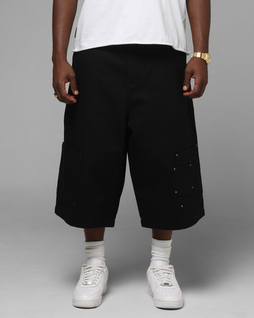 Utility Cargo Shorts Black