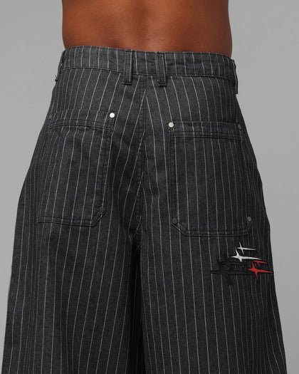 Loiter Hybrid Patch Shorts Black