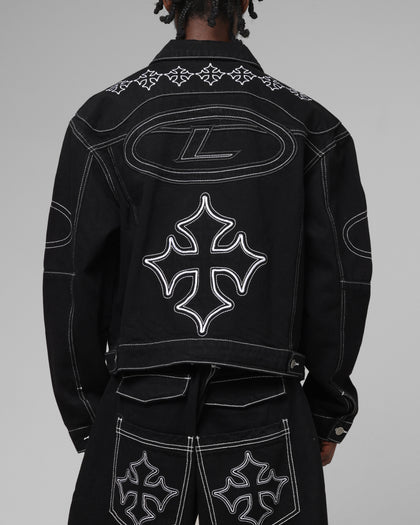 Loiter Daytona Denim Jacket Black