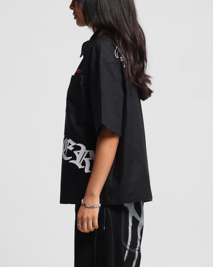 Loiter Chopper Work Shirt Black