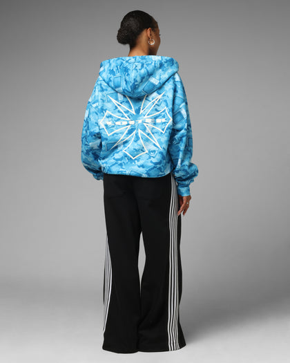 Loiter Digi Camo Zip Hoodie Blue Camo