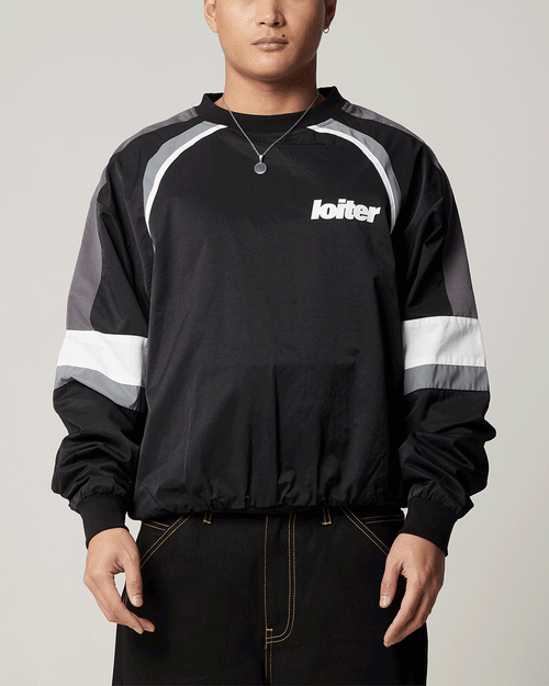 Loiter Studio Athletic Crewneck Black