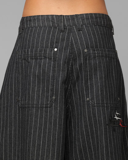 Loiter Hybrid Patch Shorts Black