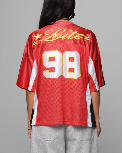 Loiter End Zone Jersey Red