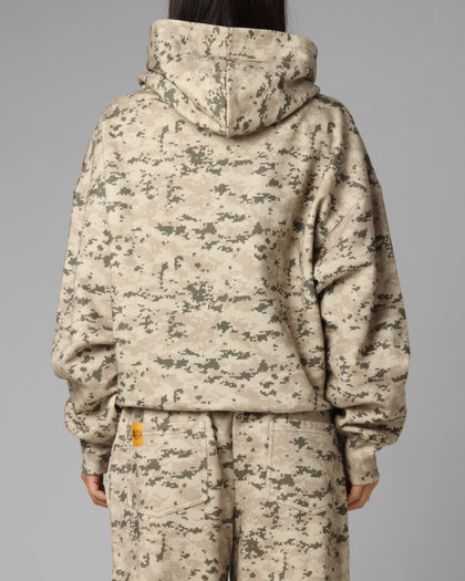 Loiter Hybrid Hoodie Digi Camo