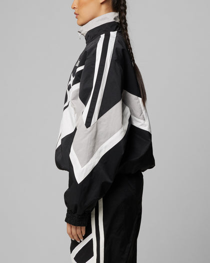 Loiter Hybrid Track Jacket Black/Grey