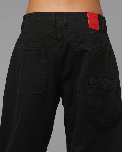 Loiter Utility Work Pants Black