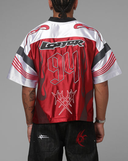 Loiter x Sonic The Hedgehog Knuckles Jersey Red/White