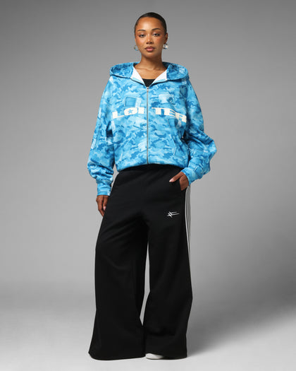 Loiter Digi Camo Zip Hoodie Blue Camo