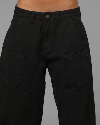 Loiter Utility Work Pants Black
