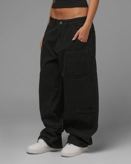 Loiter Utility Work Pants Black