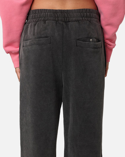 Loiter College Dropout Trackpants Washed Black