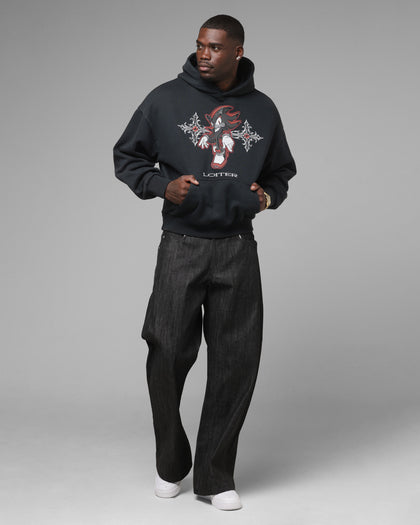 Loiter x Sonic The Hedgehog Chrome Shadow Hoodie Black