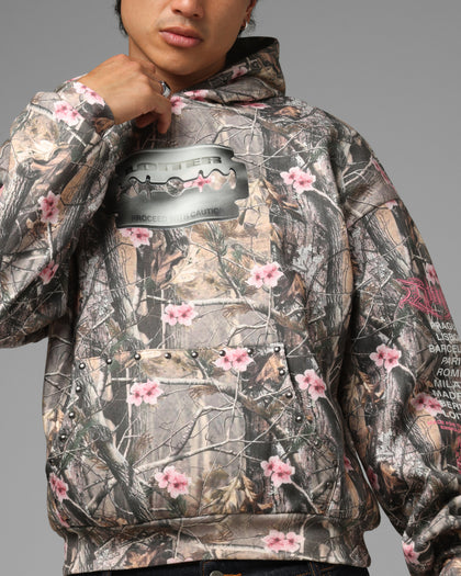Loiter Blade Hoodie Pink Real Tree