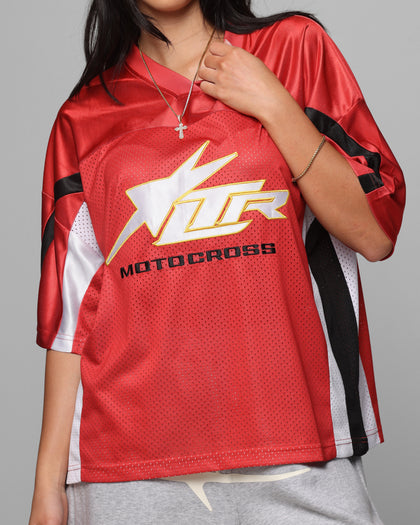 Loiter End Zone Jersey Red