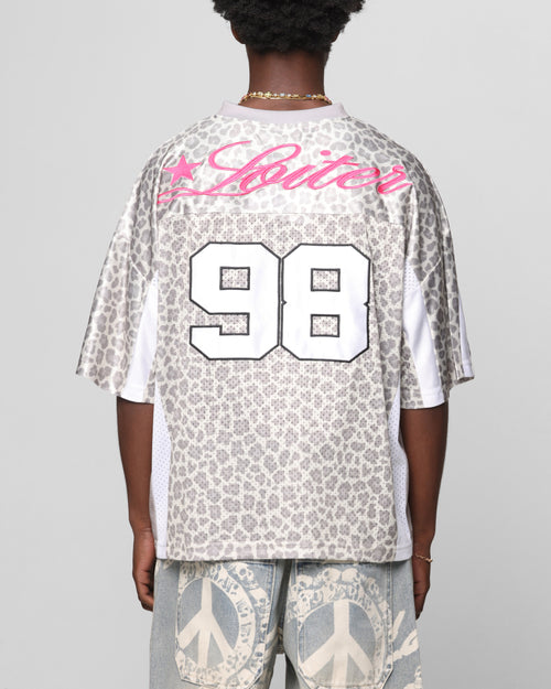 Loiter End Zone Jersey Snow Leopard